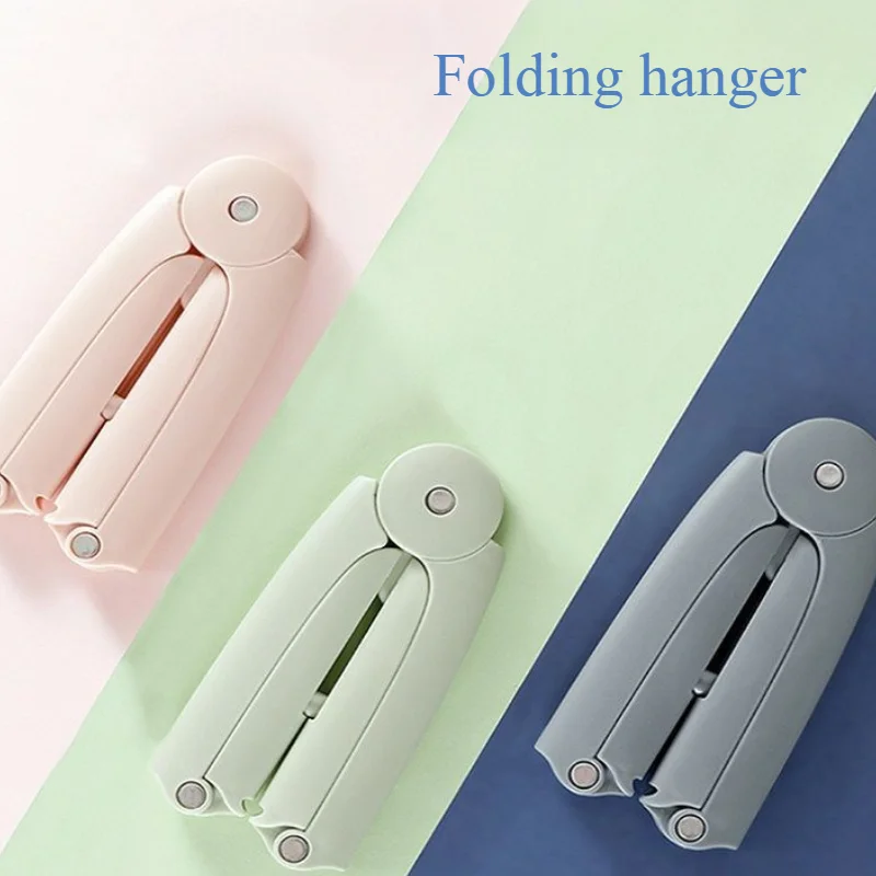 Travel Mini Portable Travel Hangers Dormitory Multi-functional Hangers Travel Folding Hangers Storage Device Organizador De Ropa