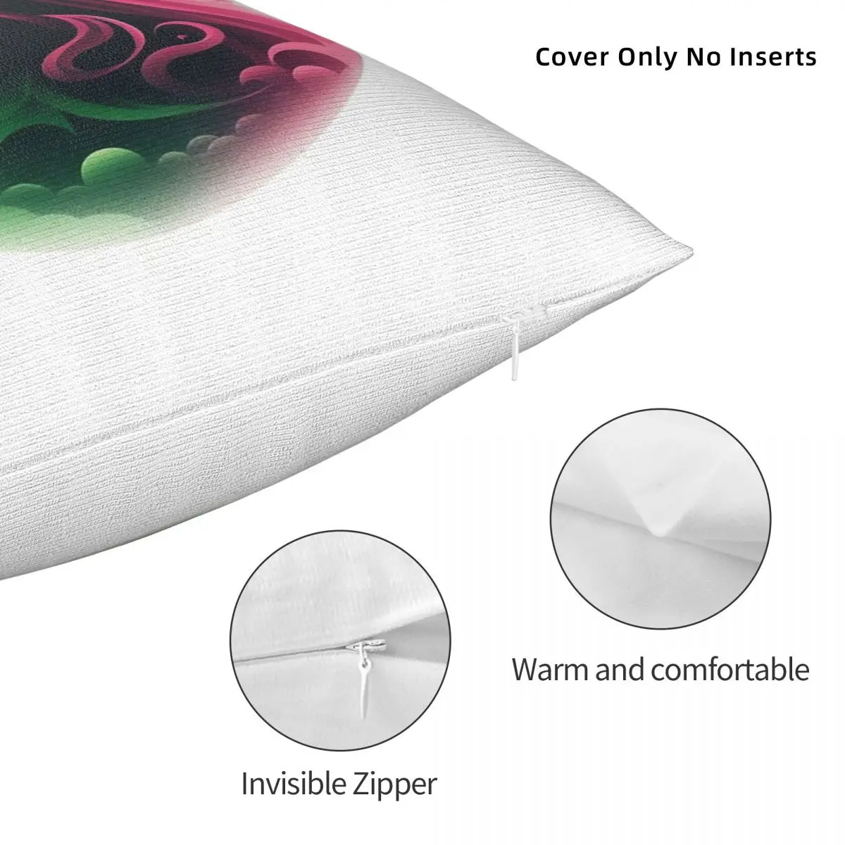 Elphaba & Glinda الشريرة Defying الجاذبية ساحة المخدة البوليستر الكتان المخملية الإبداعية البريدي وسادة أريكة الزخرفية 18"