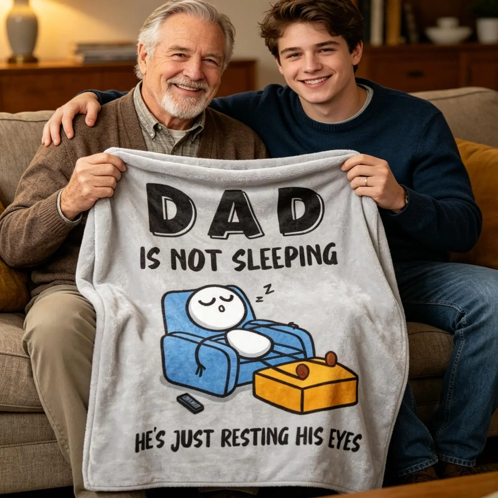 Dad Gift Blanket 