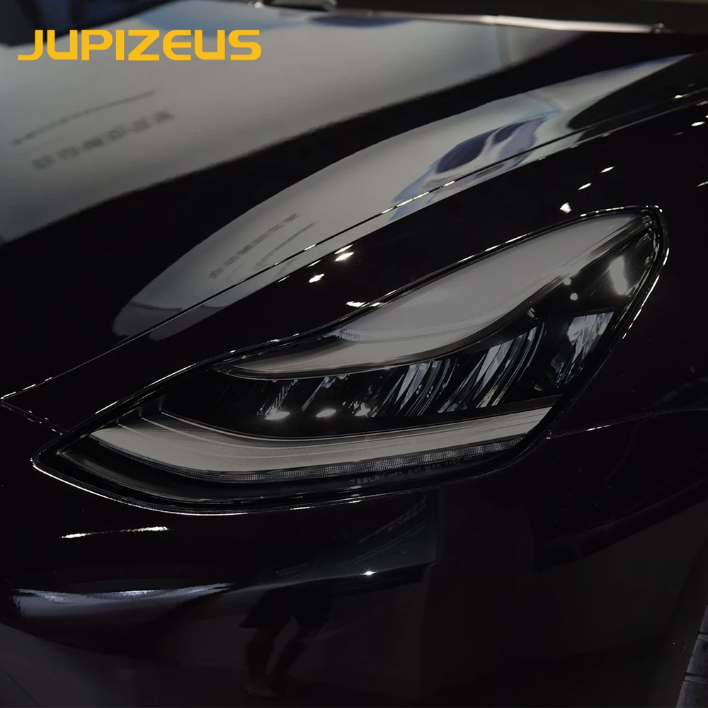 For Tesla Model 3 2020-2023 Invisible Car Wrap TPU Film Headlight Tint Interior Decoration Car Modification Accessories