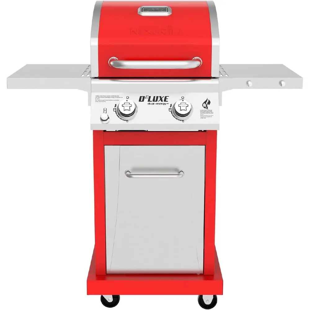 

2-Burner Gas Grill with 401 SQ In Grate, 28000 BTUs, Stainless Steel Control Panel & Foldable Side Table, Propane BBQ Grill for