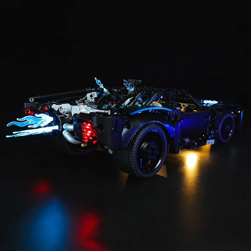 No Model LED Light Kit for THE BATMOBILE 42127