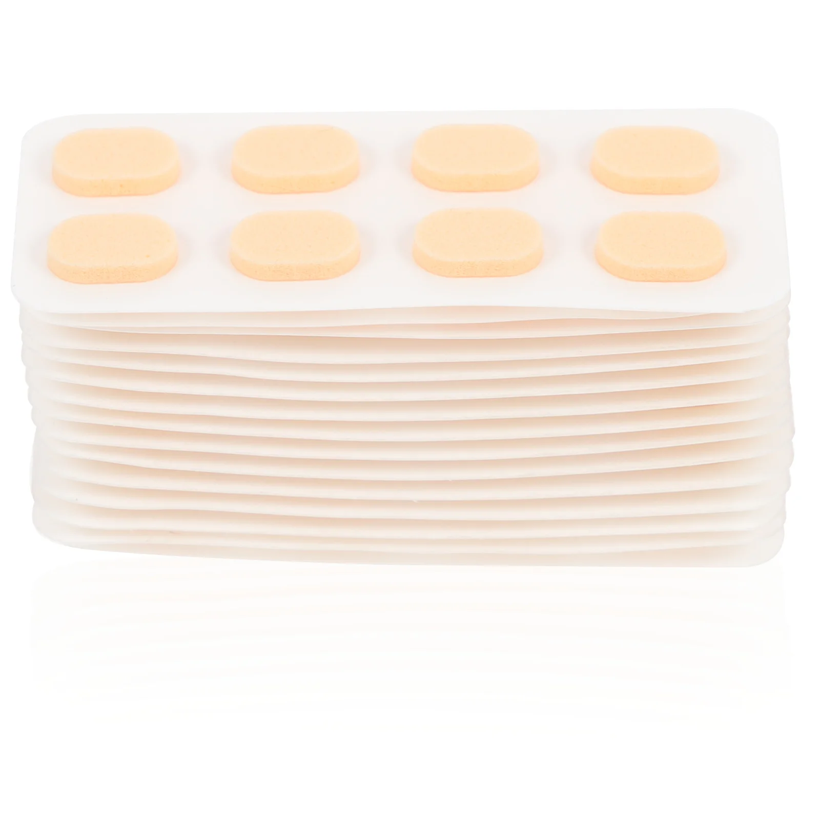 

60Pairs Durable Eyeglass Nose Pads Anti-Slip Sponge Cushions Practical Nose Support Pads for Comfortable Glasses