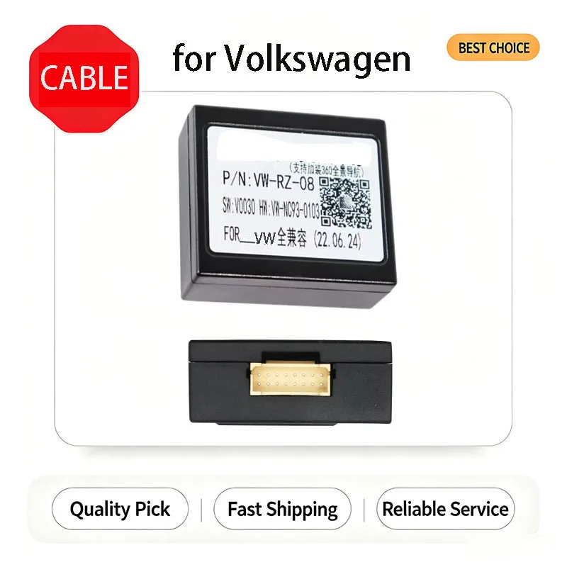 Newest Raise VW-RZ-08 Canbus Box For Volkswagen Skoda Seat Golf 5/6/Polo/Passat/Jetta/Tiguan/Touran Android Auto Parts