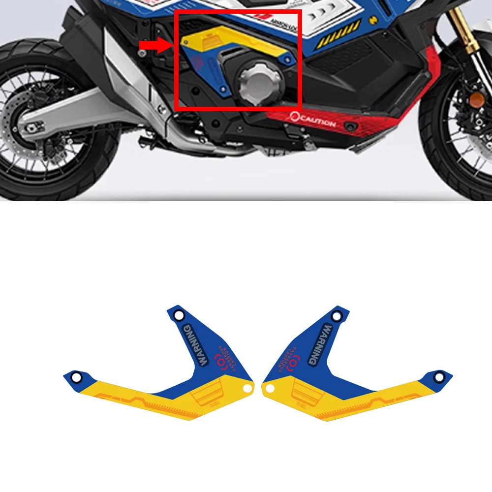 

For X-ADV 750 XADV750 2025 New Motorcycle protective decal kit XADV 750 Accessories Stickers Heel Protector