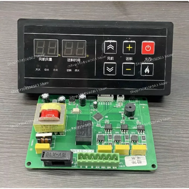 Particle furnace LED digital control panel circuit board temperature controller oven furnace components