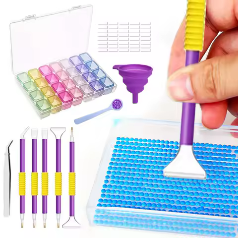 Diamond Painting Tray Diamond Sorting Box Diamond Painting Pen Diamond Organizer Drawer Diamond Storage Container for Art Crafts