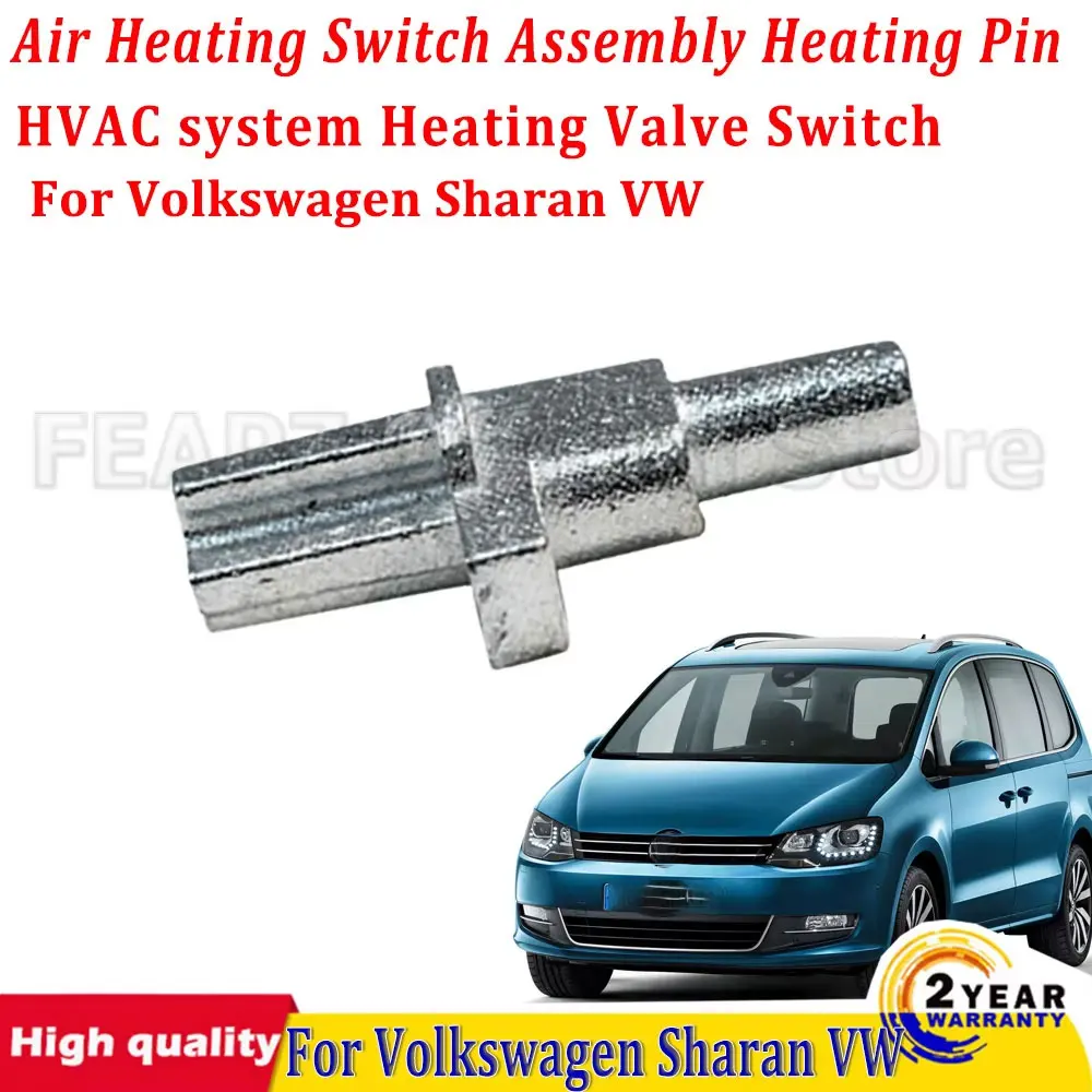 

Подходит для Volkswagen Sharan VW HVAC, система переключателя обогрева в сборе, нагревательный штифт, задний вал вентилятора теплого воздуха для кондиционирования воздуха