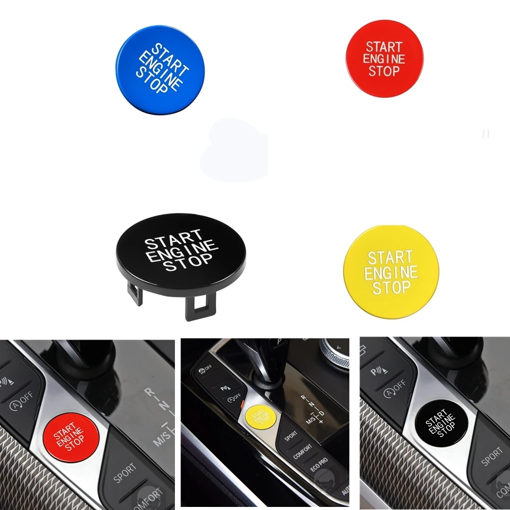 

Engine Start Stop Switch Knob Button Cover Shell Cap For BMW 3 Series G20 2019-up