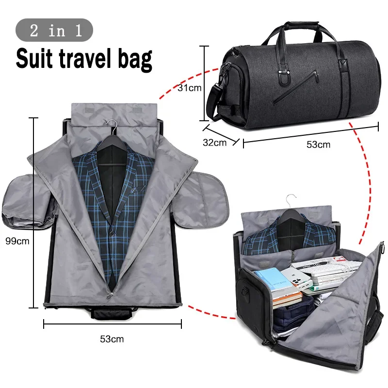 large-capacity-convertible-garment-bag-for-carry-on-trolley-traveling-bag-with-shoulder-strap-travel-tote-with-shoe-compartment