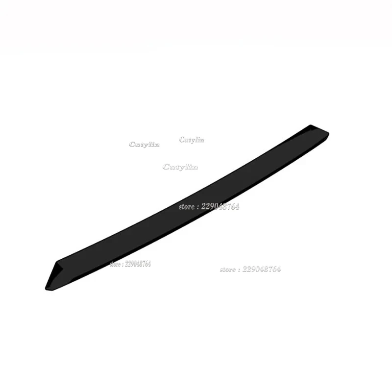 For Toyota CHR C-HR 2024 2025 ABS Black Front Bumper Protector Cover Trim Lower Bumper Guard Decorative Car Stylingcutylin