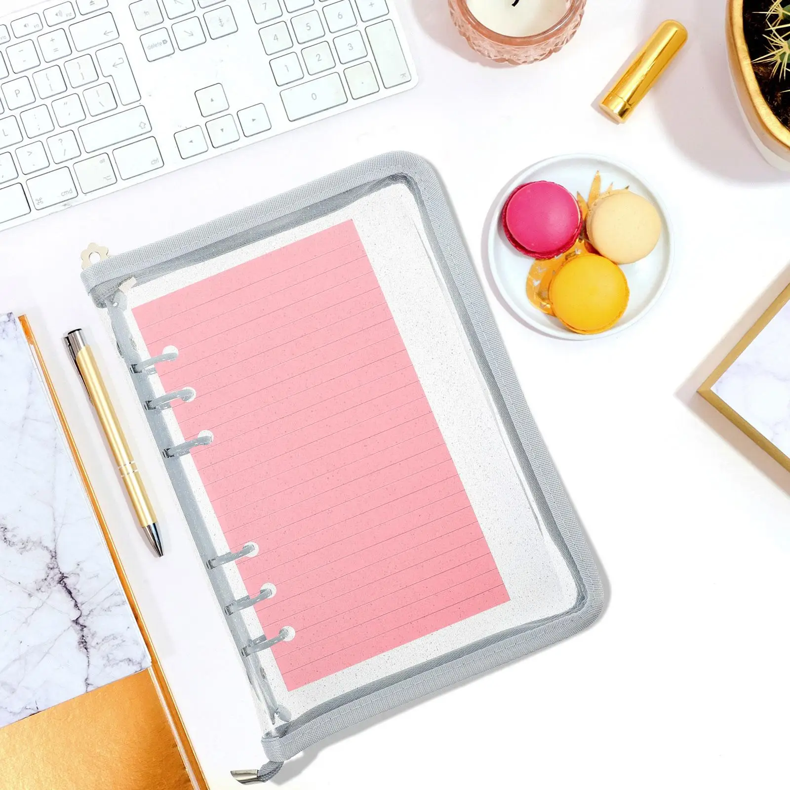 6 Gaten Losbladige Notebook Refill A6 5 Horizontale Raster Planner Inserts Notepad Vullingen Papier voor Notebook Dagboek Records