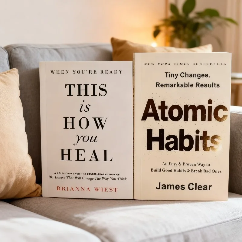

《 Atomic Habits》+《 when you re ready this is how you heal》When trauma healing meets compound interest habit Can be sent asa gift
