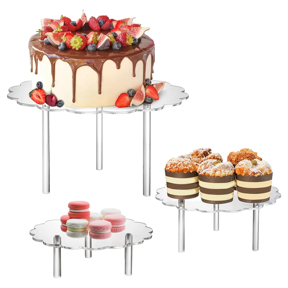 

A47U акриловые прозрачные подставки для торта, держатель для кексов на день рождения, свадьбу, украшения торта, принадлежности