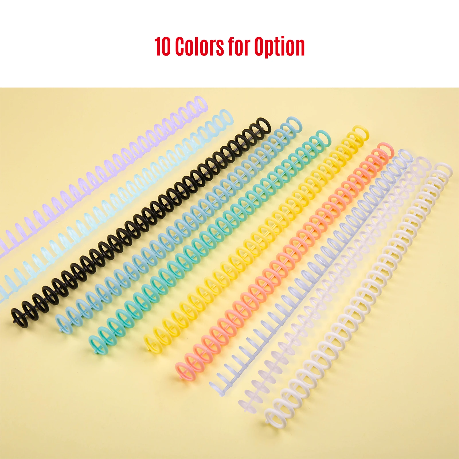 

Kedeyou, 10 шт., пластиковое кольцо с 30 отверстиями, переплет, шип, расческа, 85 альбомов, бумажный блокнот «сделай сам», для офиса и учебы