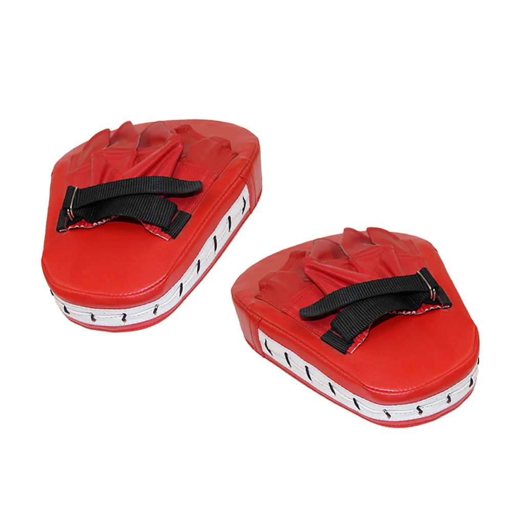 

Boxing Mitts Lightweight PU Punching Pads Fitness Training Gloves Adjustable Straps High Density Protection