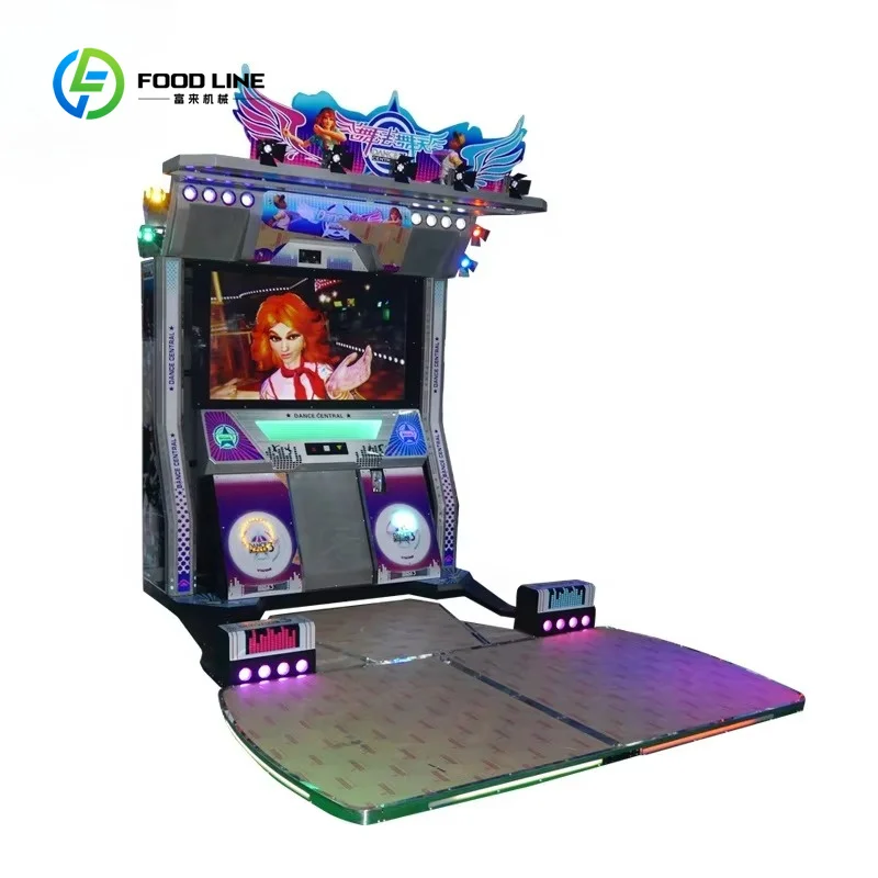 Customized Hot Sale Amusement Pump It up Coin Operated Music Vending Simulator Arcade Dancing Game Machine Dance Day