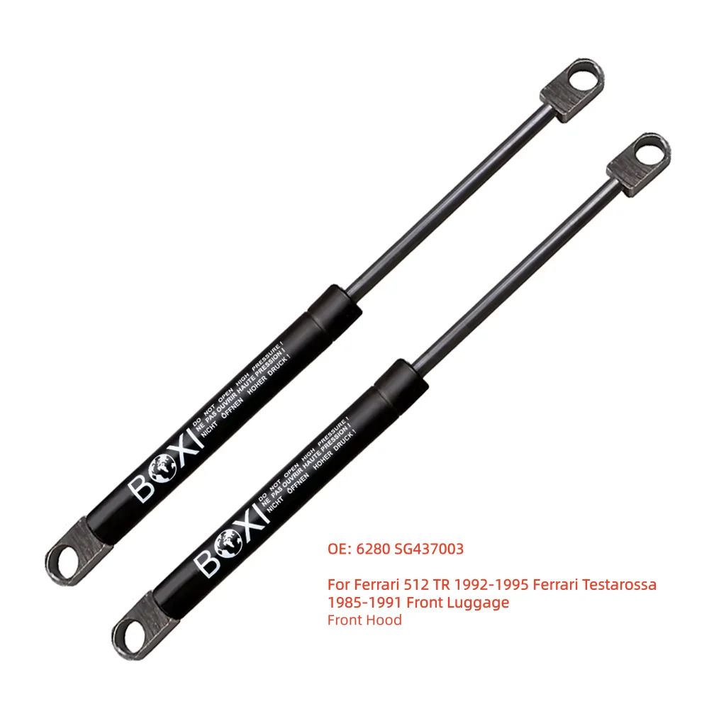 2Pcs Front Hood Lift Support Struts Shock 6280 SG437003 For Ferrari 512 TR 1992-1995 Ferrari Testarossa 1985-1991 Front Luggage