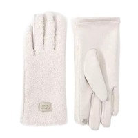 New Polar Fleece Winter Gloves Warm Full Finger Touch Screen Gloves Windproof Coldproof Full Finger Gloves Autumn and Winter