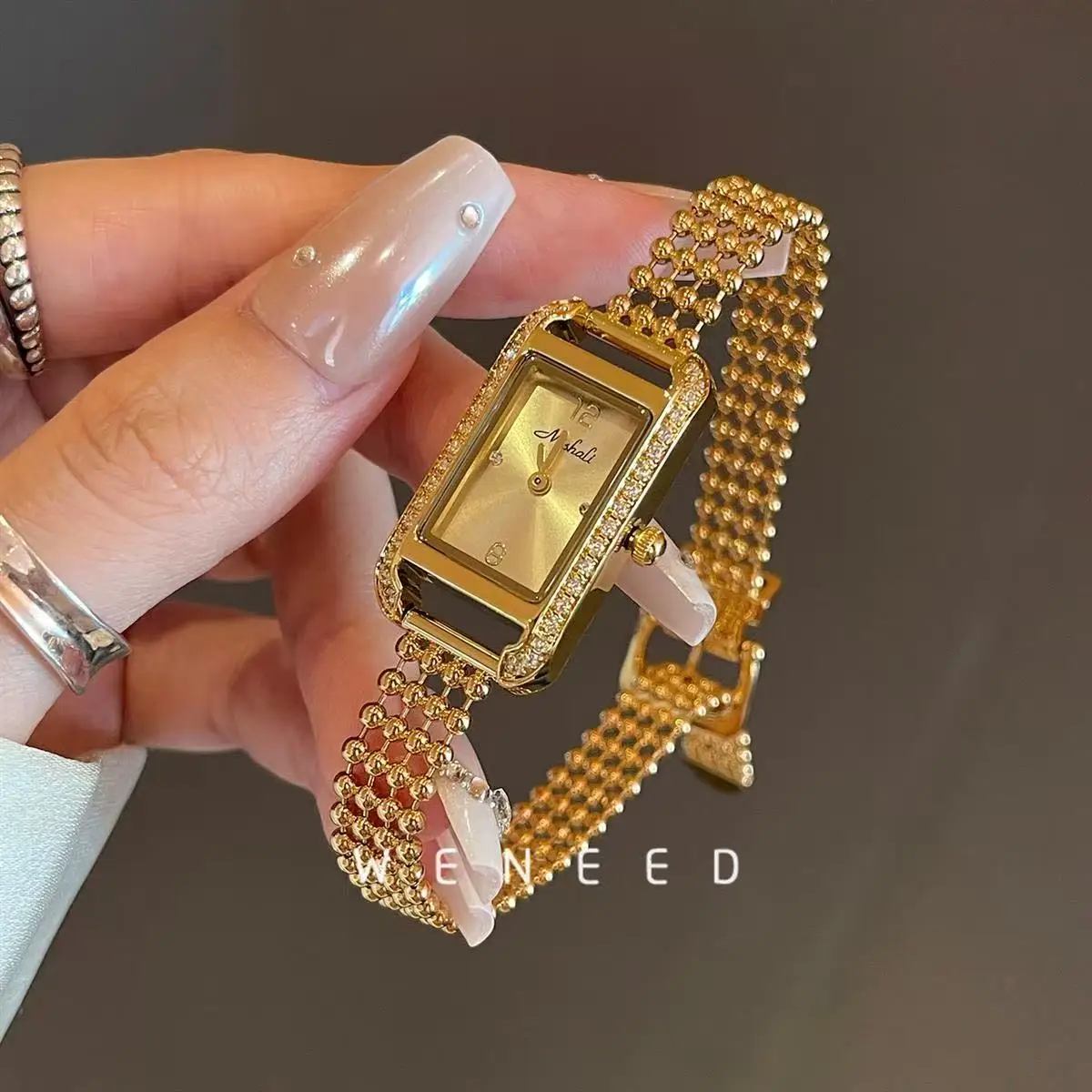 new-luxury-small-gold-watch-stylish-and-unique-design-bracelet-style-square-watch-for-women-high-quality-wristwatch
