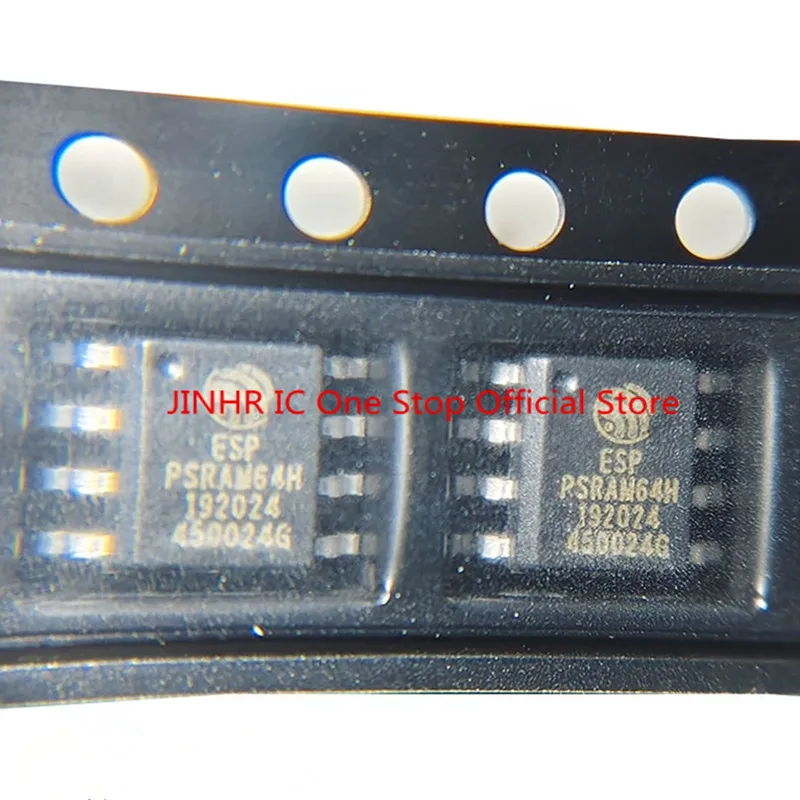 New 2PCS ESP-PSRAM64H PSRAM64H, 64Mbit 133MHz 3.3V