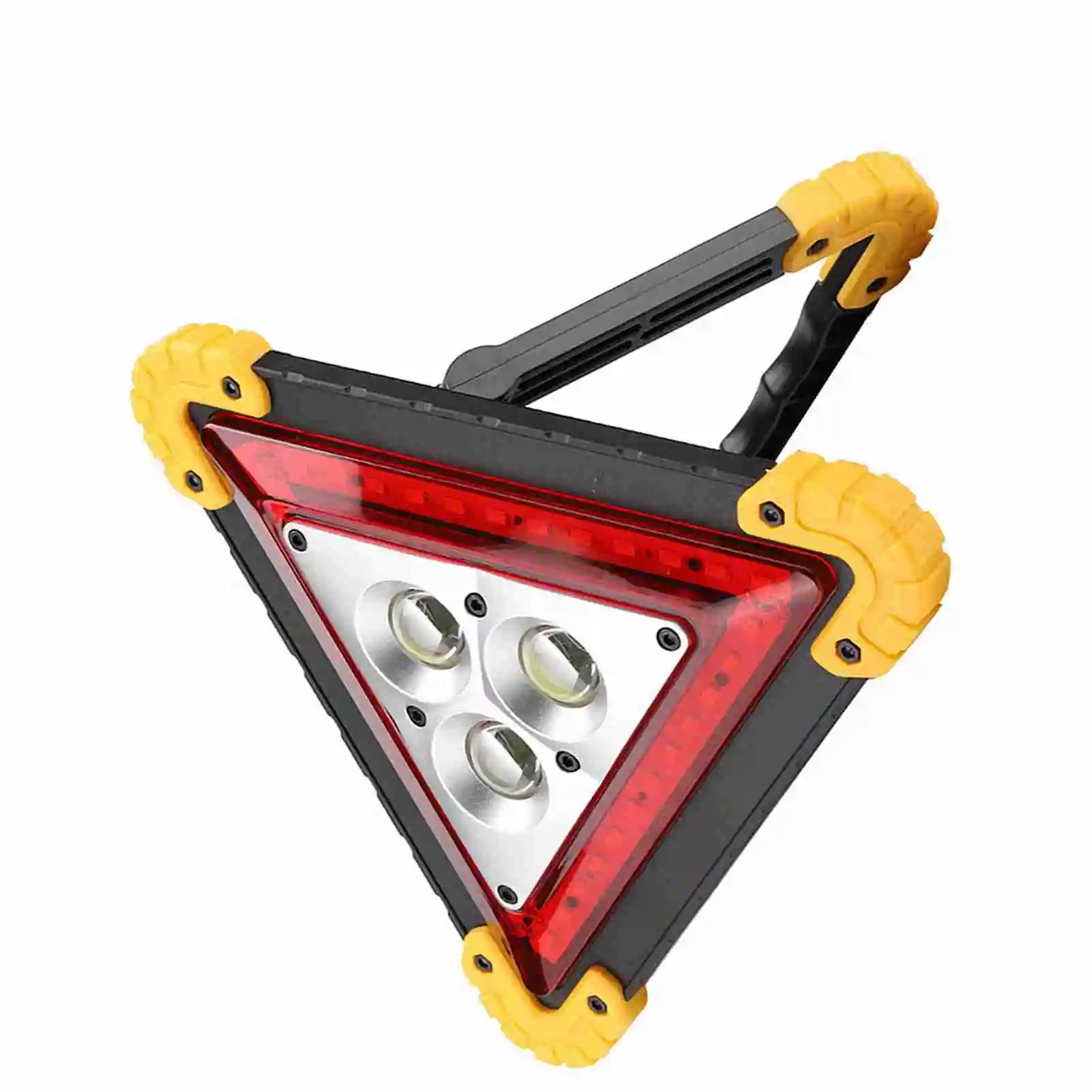 Breakdown Warning Sign 30W Two Charging Modes Triangle Sign Multifunction High Degree Of Visibility 800-1000Lm for Road