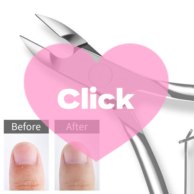1Pcs Nail Cuticle Nipper Products Wholesale Nail Removal Dead Skin Stainless Steel Special Beauty Pliers Nail Groove