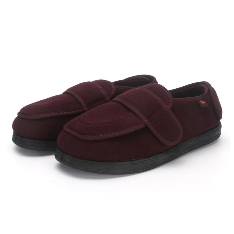 Non-slip Diabetic Patient Widened Shoes Adjustable Unisex Bigfoot Thumb Valgus Deformation Shoe Elderly Pregnant Feet Swollen