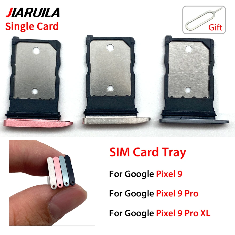 

SIM Card Holder For Google Pixel 9Pro 9 Pro XL Sim Card Tray Holder Chip Slot Drawer Holder Adapter Socket Accessories Parts