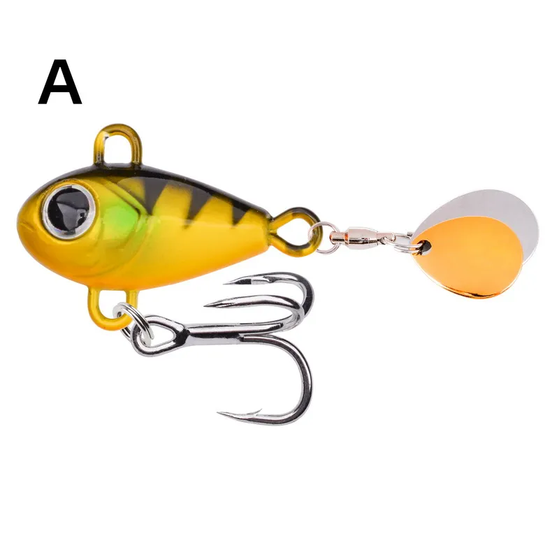 Lot De 6 Leurres Métal VIB – 6,8cm/16g, Crankbaits, Pour Brochet, Perche, Sandre