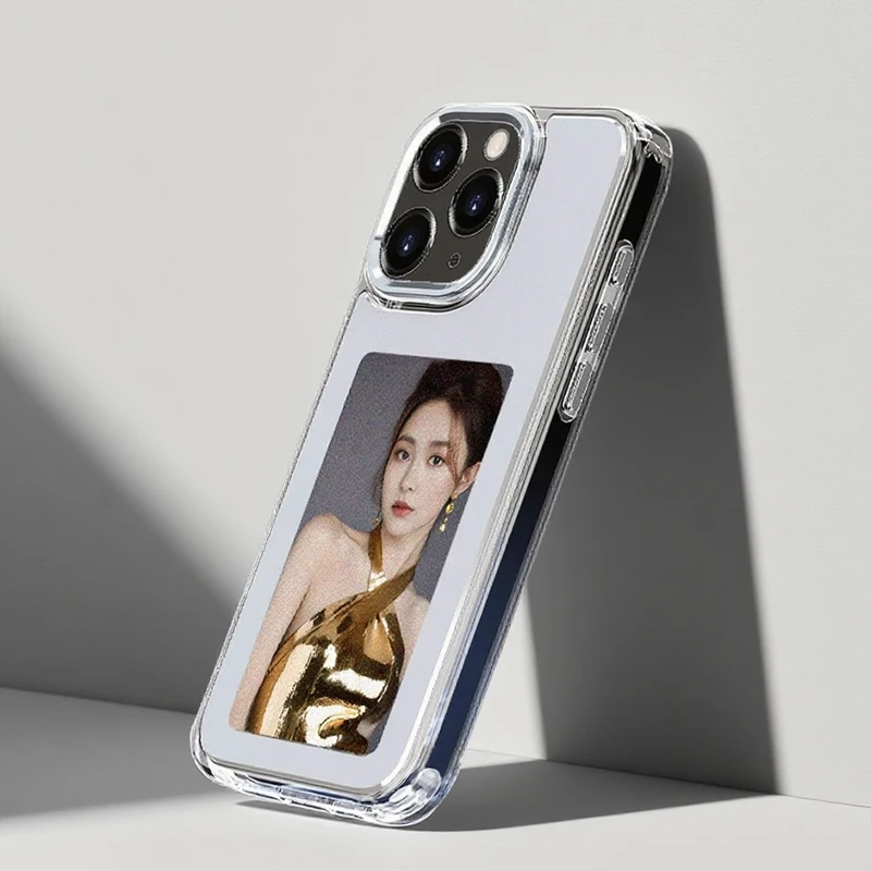 

Aermy NFC E-ink 3.97inch creen Phone Case DIY Screen Display Mobile Phone Cover For iPhone 13 14 15 16 Pro Max