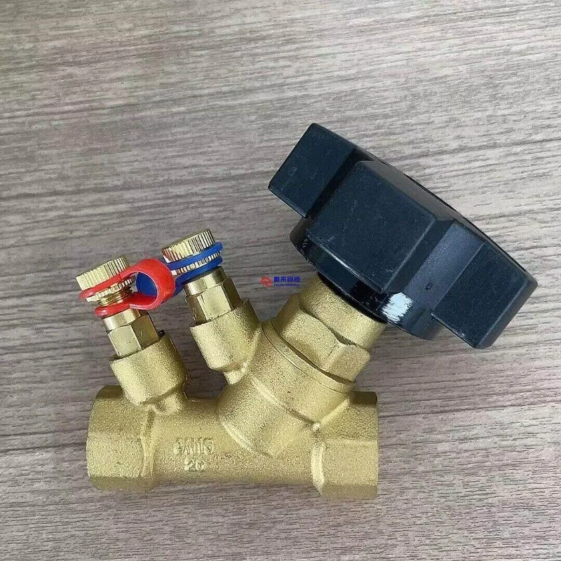Static Balance Double Regulating Valve, Female Threaded Water Balance Control Valve