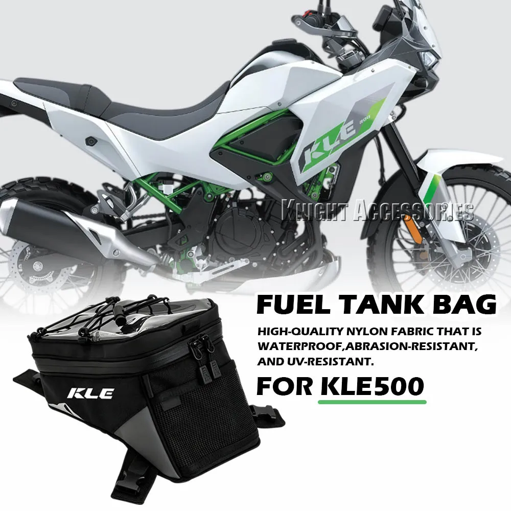 Multifunctional 1pcs 6L Bag Motorcycle Waterproof Quick Release Fuel Tank Bag Outdoor First Aid Pouch Black For KLE 500 KLE500