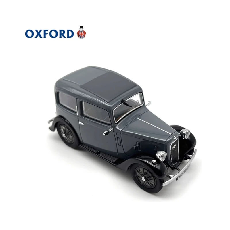 OXFORD-Jouet de simulation de voiture en alliage moulé sous pression, Rétro, Nostalgie, Produit fini, Grise Adrengray, Échelle 1:43, Leges