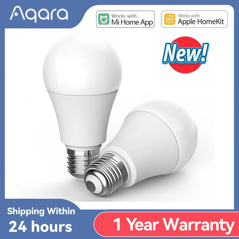 Aqara Smart LED Bulb T1 Zigbee 3.0 E27 2700K-6500K 220-240V APP Remote Lamp Light For Xiaomi Smart home Mi home Homekit App