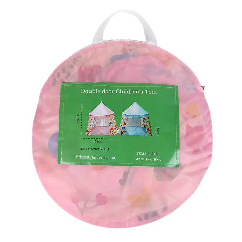 Comoda tenda portatile per bambini Casa da gioco per interni ed esterni per ragazzi e ragazze Facile installazione Casa da gioco per bambini Giocattolo in metallo