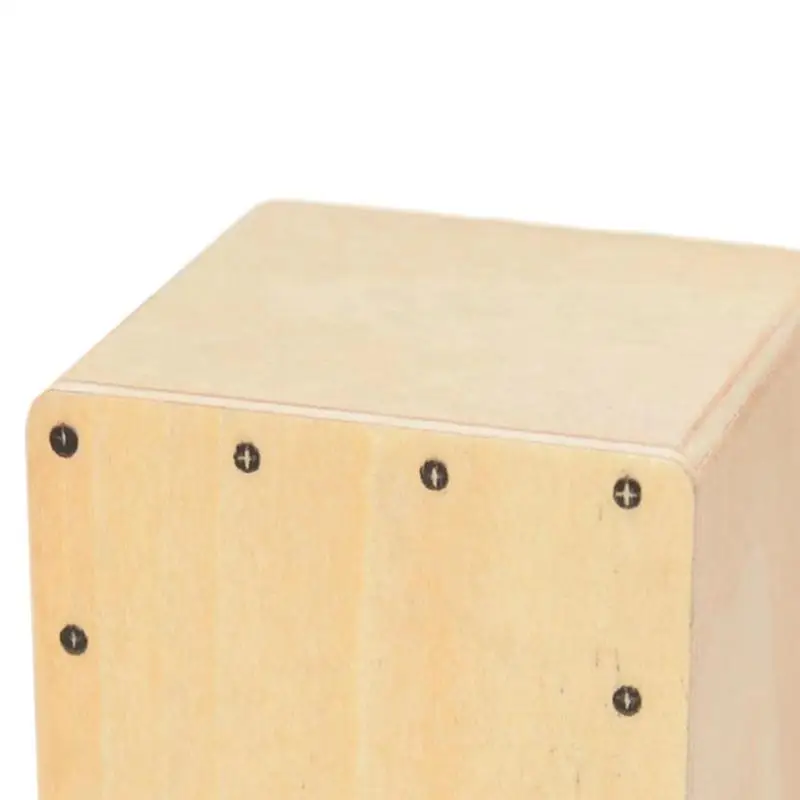 Wooden Cajon Box Drum Hand Drum Percussion for Stage Performance Home Party