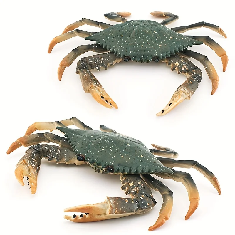 시뮬레이션 해양 생물 모델, 게 모델, 장식품, 바다 동물 장난감