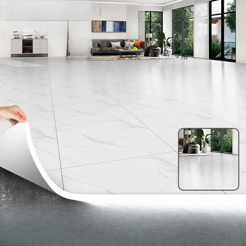 4 meters wide floor leather cement floor is directly laid, thickened and wear-resistant household anti-skid and waterproof 3 me