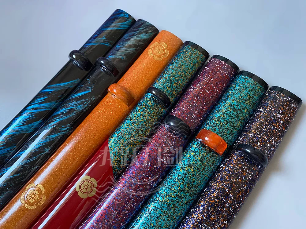 76cm High Quality Wood Wooden Painted Lacqure Saya Scabbard Sheath Accessories for Japanese Samurai Katana Sword - view 3