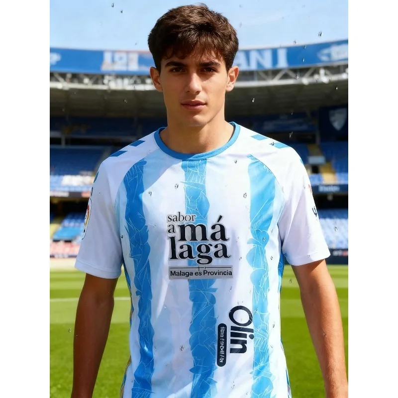 Málaga Fashion Trend Jerseys para hombres y mujeres, ocio al aire libre, transpirables, de secado rápido, adultos y niños