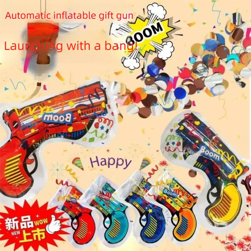 Inflatable flower tube student graduation ceremony wedding new year handheld party atmosphere props