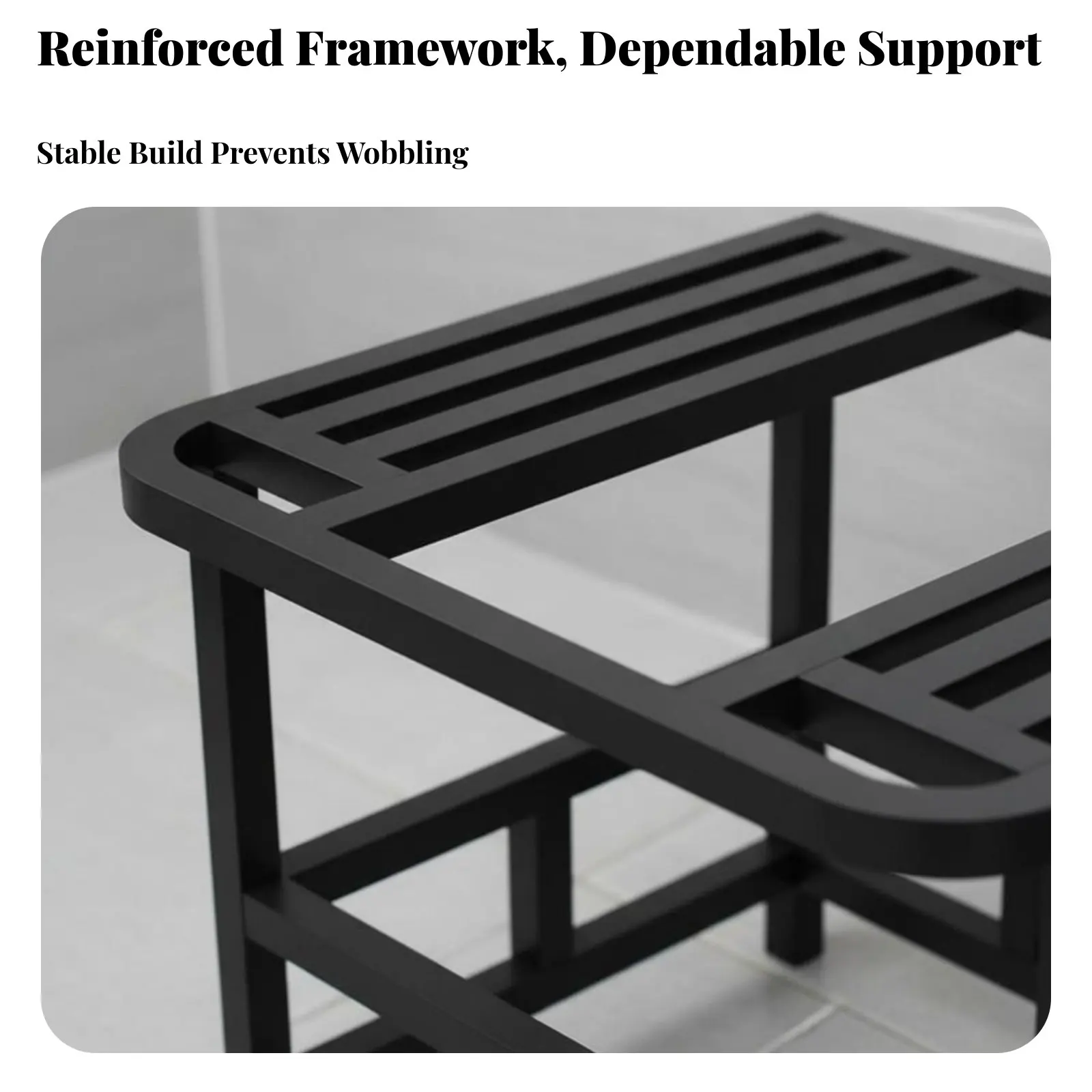 

Over-Toilet Squatting Frame Non-Slip U-Shaped Foot Riser Easy Installation Waterresistant for Health-Conscious Individuals