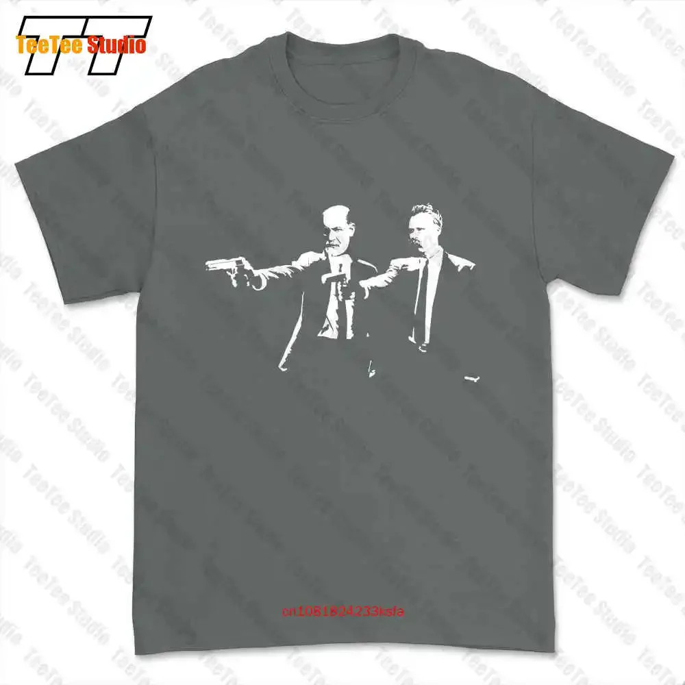 Freud And Nietzsche Philosopher Psychologist T-shirt Tee E70Y