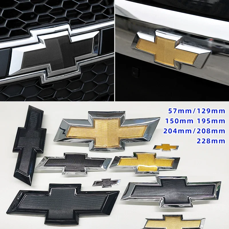 

ABS автомобильный передний капот, эмблема, наклейка на задний хвост багажника, значок, аксессуары для Chevrolet Epica Spark Aveo Captiva Cruze Malibu XL Trax