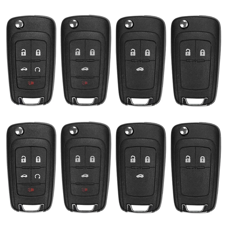 Car Key Shell Replacement Fob Empty Case For Chevrolet Buick Opel Astra Cruze Malibu Orlando Equinox Regal LaCrosse Verano