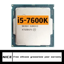 Processore CPU Quad-Thread Quad-Core i5 7600K i5-7600K 3.8 GHz 6M 91W LGA 1151