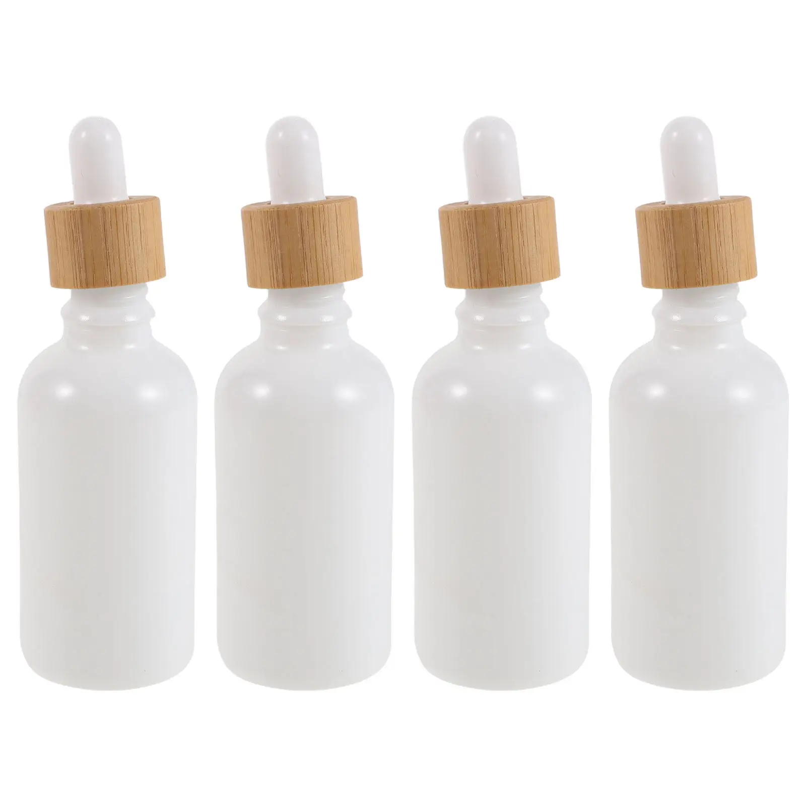 flacons-compte-gouttes-en-verre-de-50ml-4-pieces-bouchon-en-bambou-distributeur-d'huile-essentielle-en-porcelaine-blanche-echantillon-de-voyage-rechargeable-et-anti-fuite