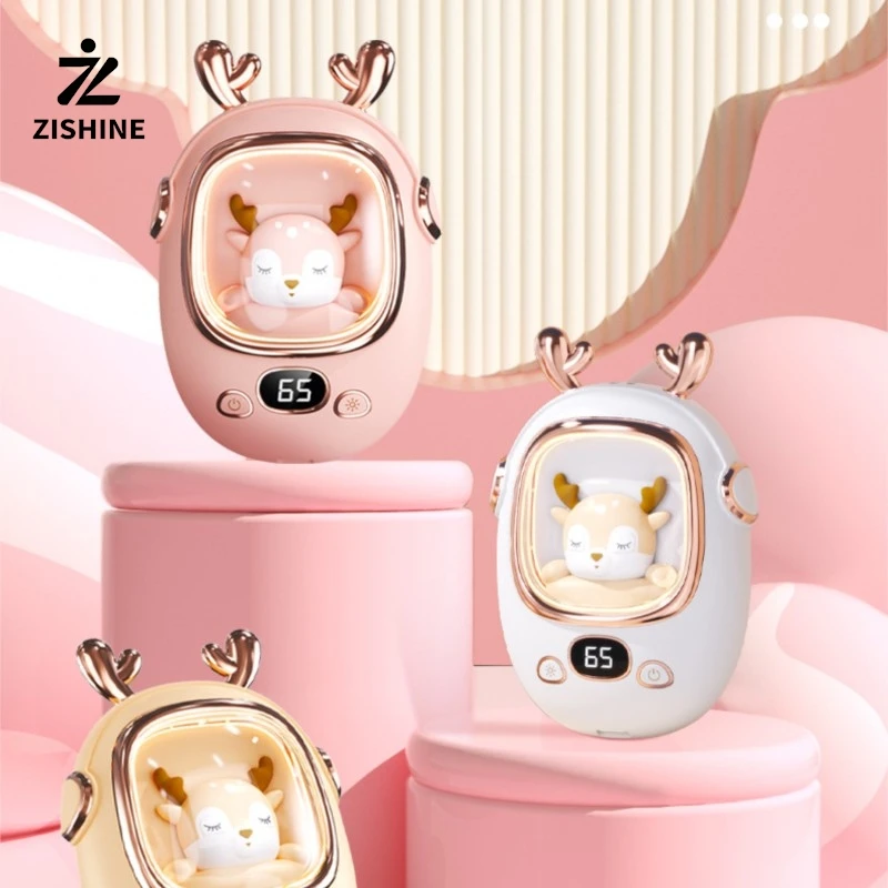 

3000mAh Rechargeable USB Hand Warmers, Cute Animal Waterless Mini Portable Heating Pad for Winter, Gift for Students/friend