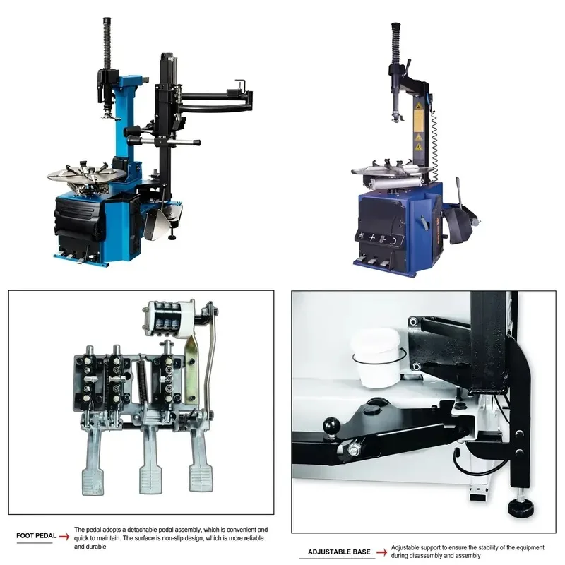 Durable Tire Changer Machine for Disassembly and Assembly